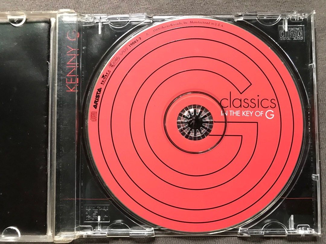 KENNY G CLASSIC IN THE KEY OF G, Hobbies & Toys, Music & Media, CDs