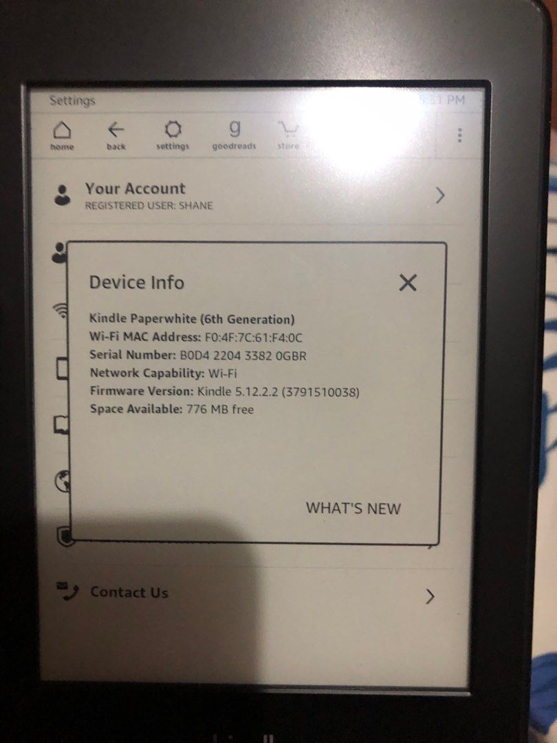 kindle paperwhite 6th gen, Mobile Phones & Gadgets, EReaders on Carousell