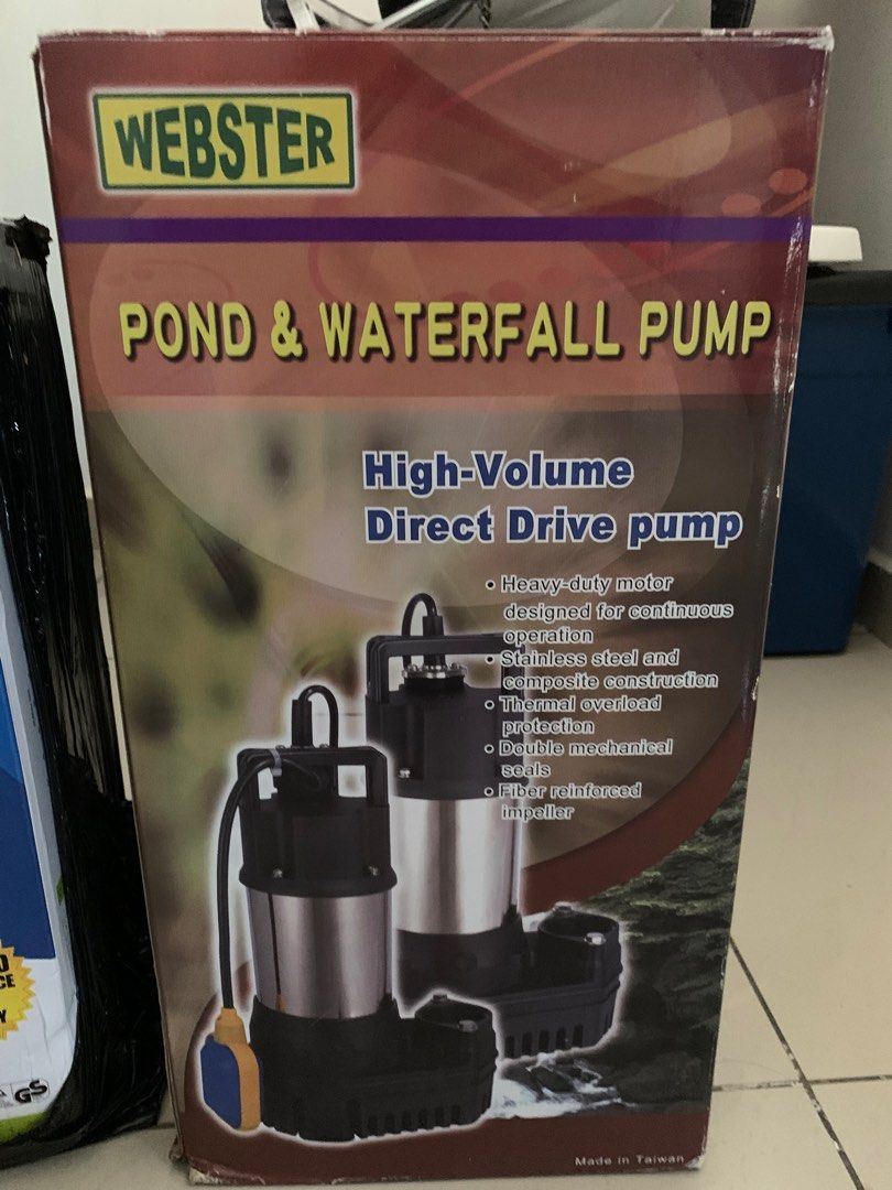 Koi Pond Pump, Pet Supplies, Homes & Other Pet Accessories on Carousell