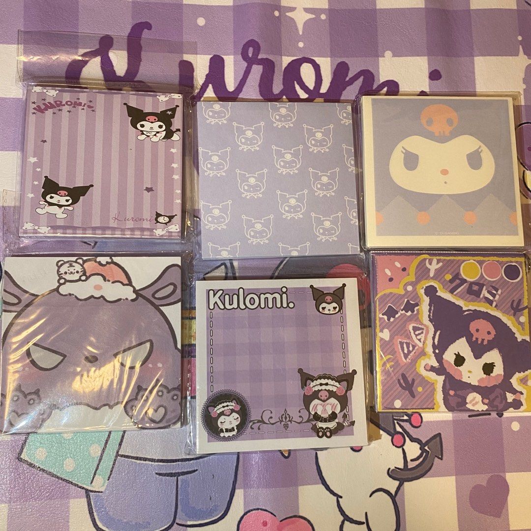 Kuromi Sanrio Stationery Items, Hobbies & Toys, Stationary & Craft