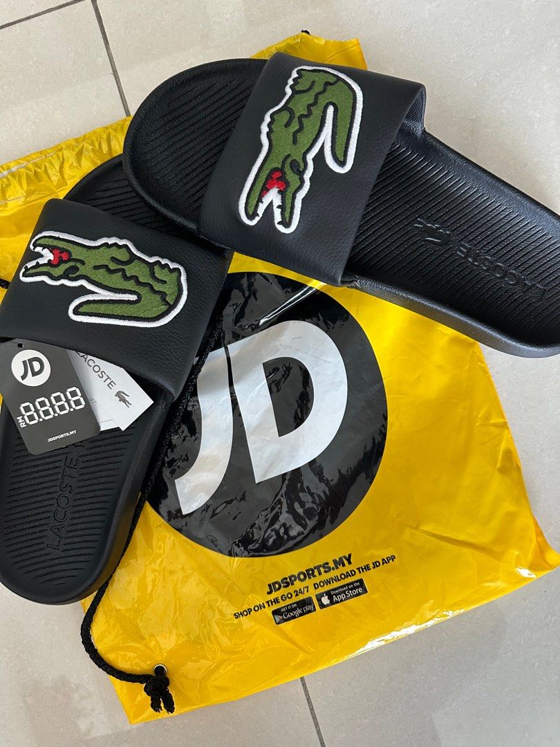Jd sports lacoste clearance slides