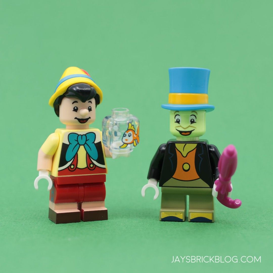 Lego 71038 Minifigure Pinocchio Jiminy Cricket, Disney 100, 興趣