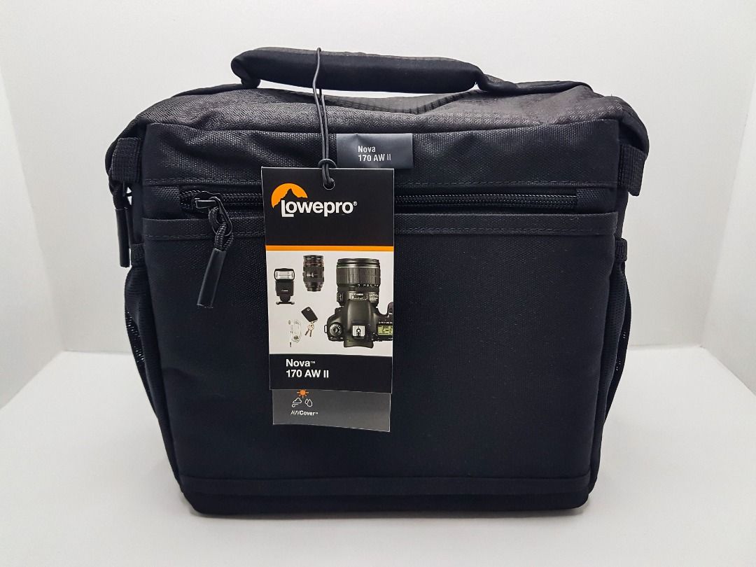 Lowepro Nova 170 AW II Camera Shoulder Bag (Category: Camera Bags & Carriers) located in Manila. Submitted by hommie888 (Listing ID 1232485537, Image 2). Description: Bought from US. Never been used. We're decluttering kaya we're selling it na lang. You may use Google to check the item's specs. Still a bit negotiable. Message us for inquiries. Thank you and God bless..