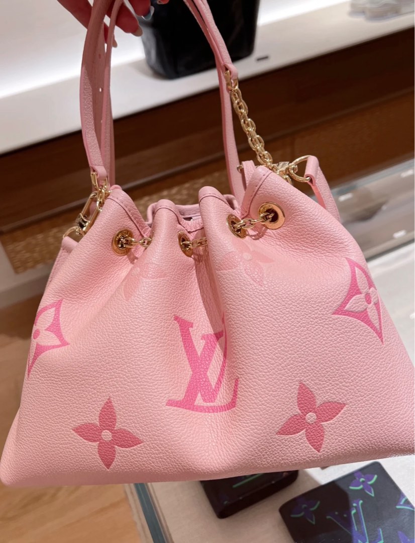 Your fave Louis Vuitton bags now come in pink — with matching masks