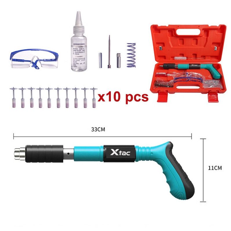 Manual Steel Nails Gun Concrete Rivet Tool Steel Rivet Gun Tufting Wall ...