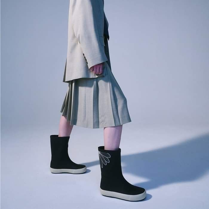 靴 MARDI MERCREDI Wild Long Rain Boots MARDI MERCREDI Wild Long Rain Boots