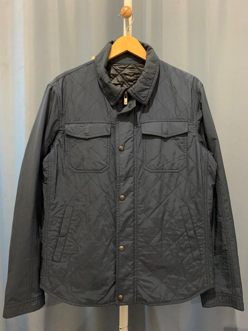 MASSIMO DUTTI QUILTED JACKET, Fesyen Wanita, Pakaian Wanita, Baju