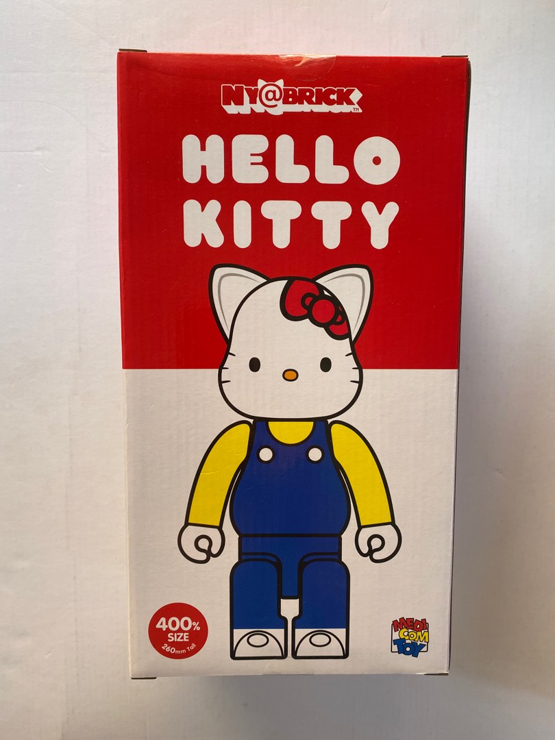 Medicom Ny@brick 400% Hello Kitty Nyabrick, 興趣及遊戲, 玩具