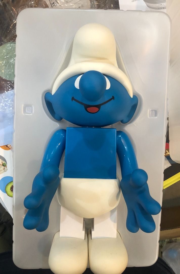 KUBRICK 400% スマーフ KUBRICK The Smurfs Black Peyo Smurf 400% Figure - Medicom