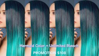 Mermaid Color + Unlimited Bleach