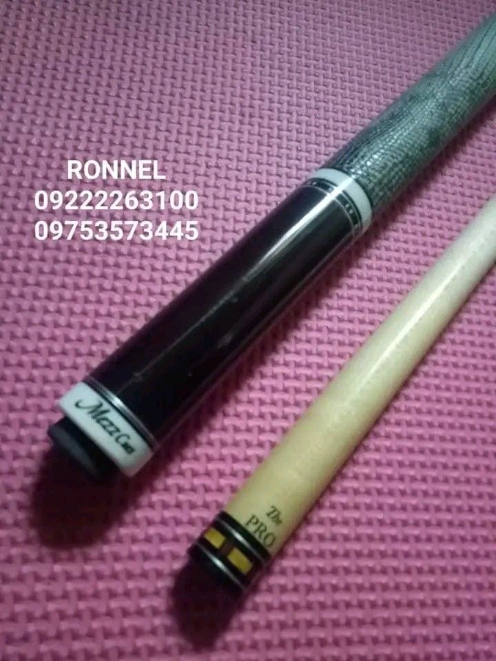 MEUCCI "THE PRO" the Pro Shaft (Category: Billiards and Bowling) located in Valenzuela. Submitted by ronnelpowertools (Listing ID 1232351524, Image 2). Description: Price - 15k MEUCCI "THE PRO" the Pro Shaft Branded Costumize Vat MEZZ CUE Brand w/Lizard Skin Kamui Tip Medium US. Phenolic Pherrule Ring Radial Pin No Hagod ang Shaft Standard po ang Haba Sakto po ang Bigat 19.7 Single Hard Case Napakasarap pong Gamitin and very Powerful Ready to use