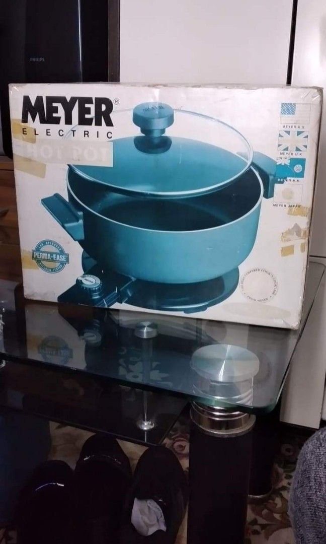Meyer Electric hotpot, 家庭電器, 廚房電器, 燒烤爐及火鍋鍋具 Carousell