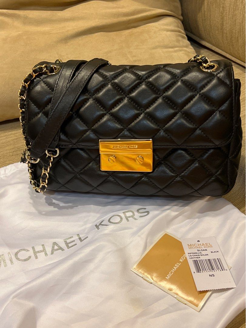 MICHAEL Michael Kors Sloan Small Chain Metallic Shoulder Bag Amazoncouk  Fashion