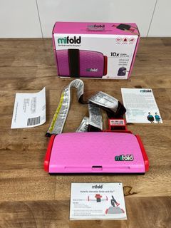 Mifold Child Seat in Pink with box and manual for sale