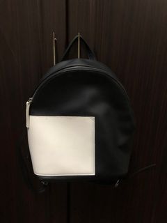Miniso black mini backpack