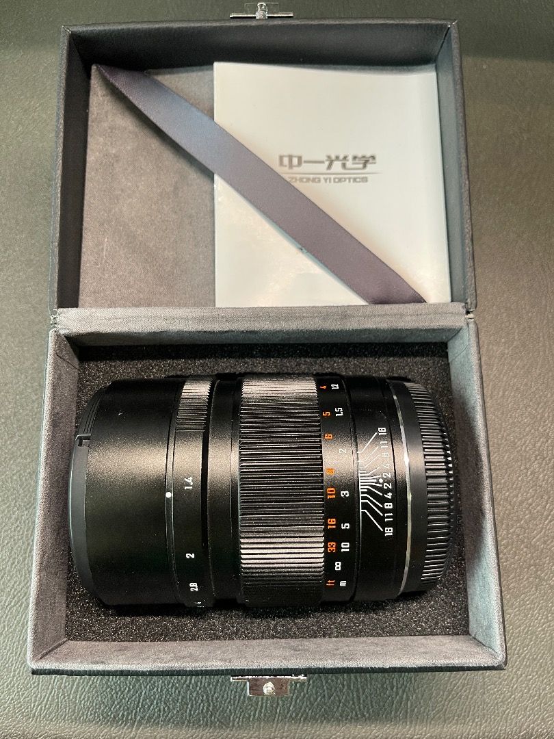 Mitakon 中一光學Speedmaster 65mm f1.4 Lens 接近全新for Fujifilm
