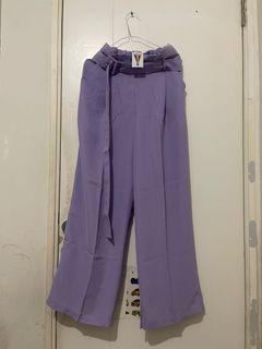 Monomolly Injae Pants / Celana Lilac