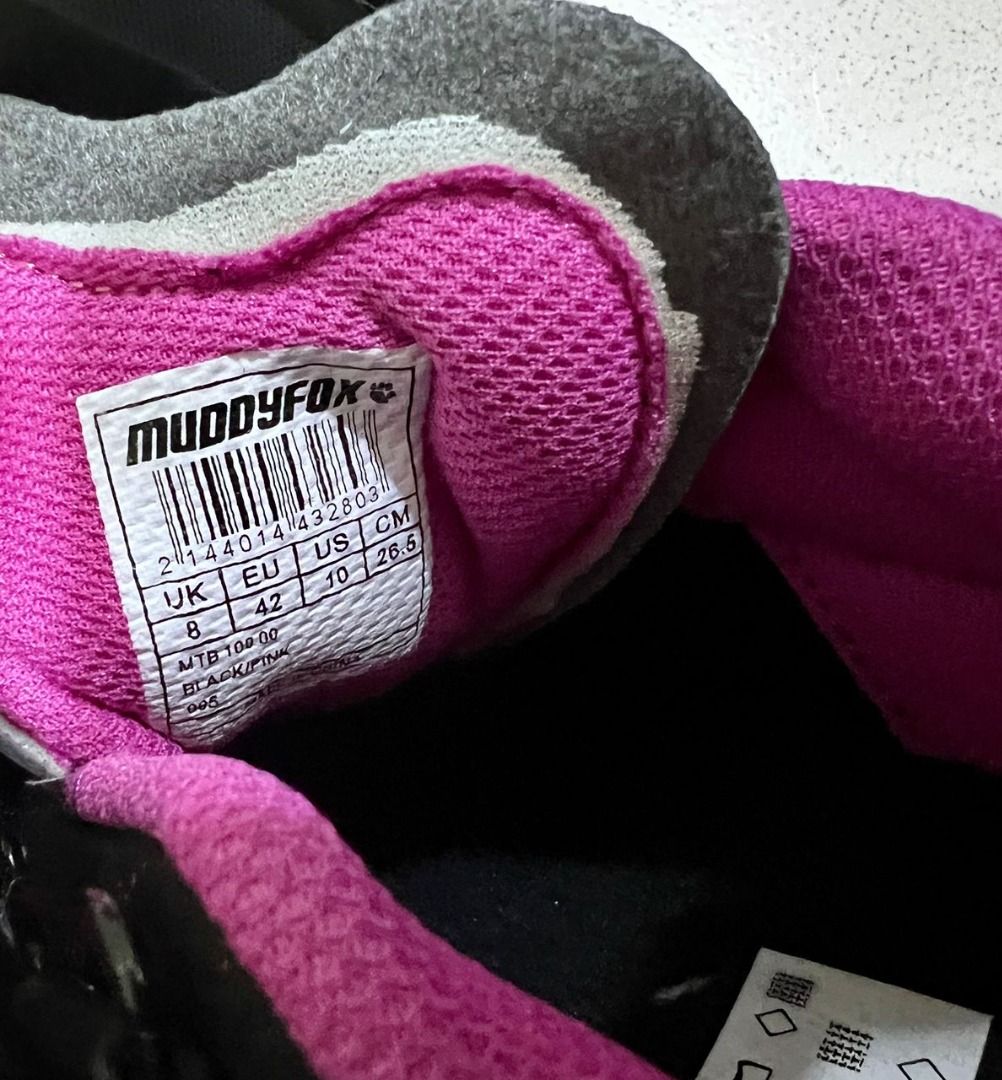 Muddyfox mtb100 sale cycling shoes ladies