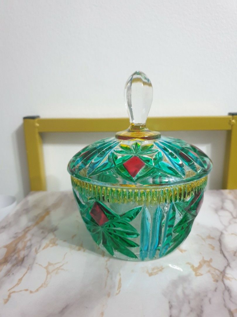 Multipurpose colored glassware (Category: Other Kitchenware & Tableware) located in Caloocan City. Submitted by e_o62059 (Listing ID 1232412142, Image 1). Description: japan;, no box vgc; no cracks no chips no scratches personal collection;never used.