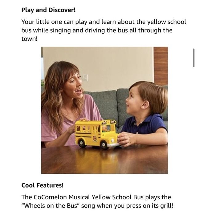 Musical Yellow School Bus Wheels on The Bus, Hobbies & Toys, Toys ...