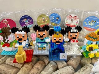 Nano Blocks Disney 6pcs - Authentic
