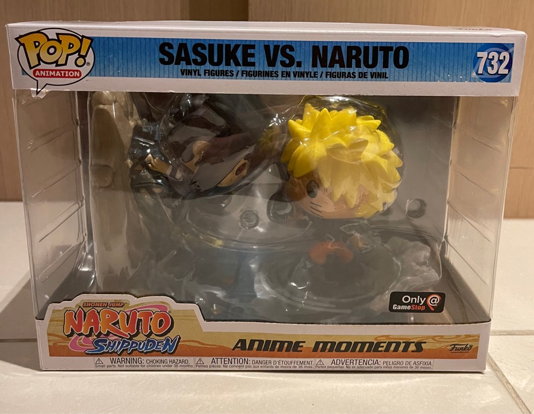 Funko Pop! Naruto Shippuden Naruto Vs Sasuke Exclusive Anime Moments