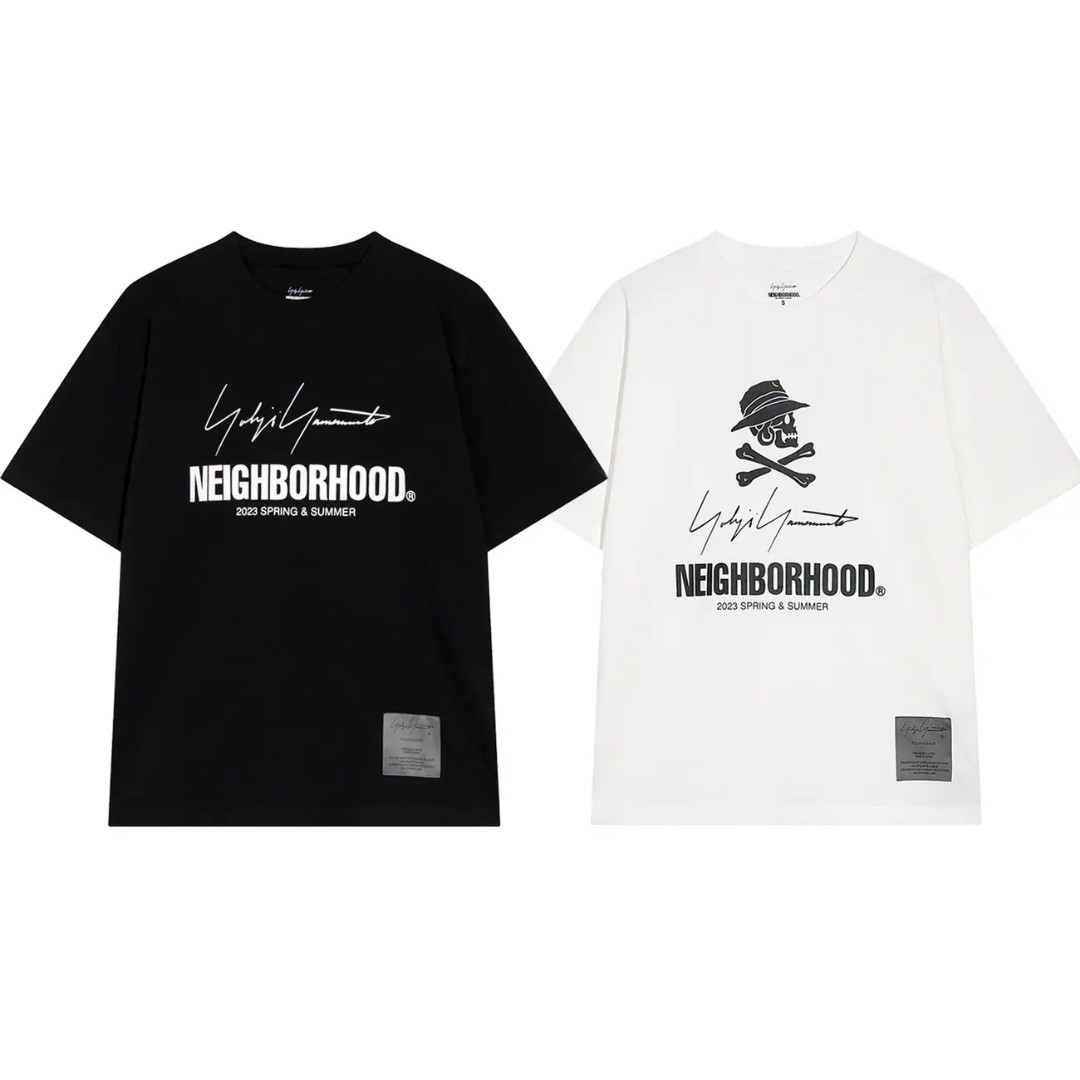 預訂NEIGHBORHOOD TEE X YOHJI YAMAMOTO, 男裝, 上身及套裝, T-shirt