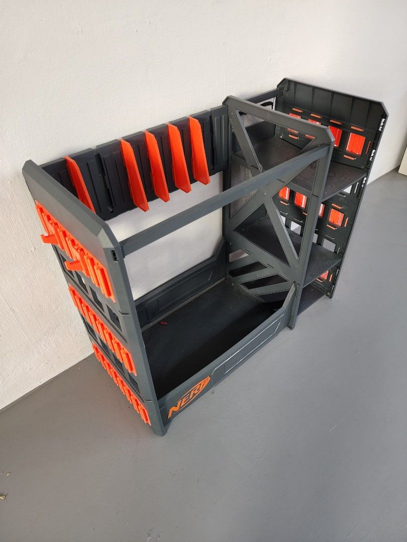 NERF Gun Rack, Hobbies & Toys, Toys & Games on Carousell