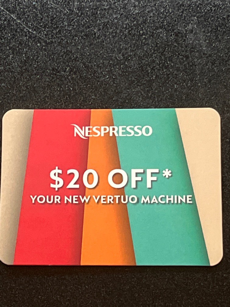 Nespresso vouchers 2024