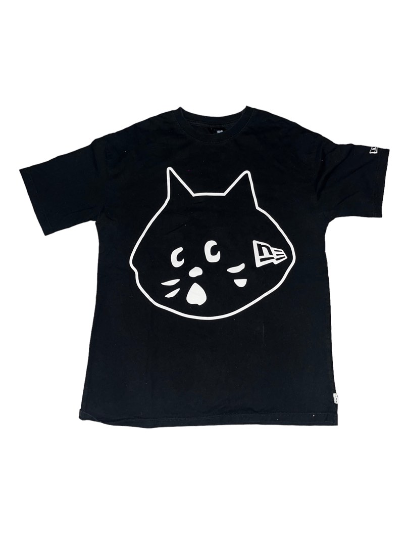 New Era x Hello Kitty Shirt / Small to Medium /Black on Carousell