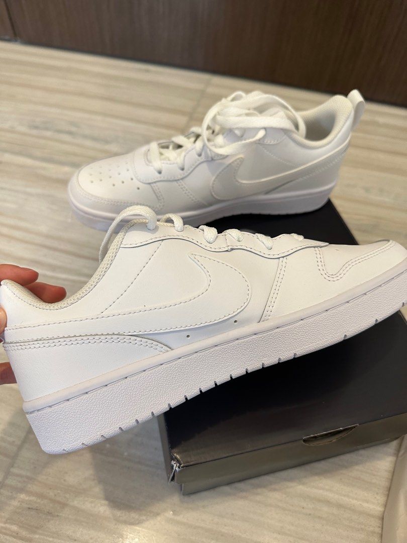 NIKE AIR Force 1 Court Borough Low 2 Shoes White Men #39 s Fashion