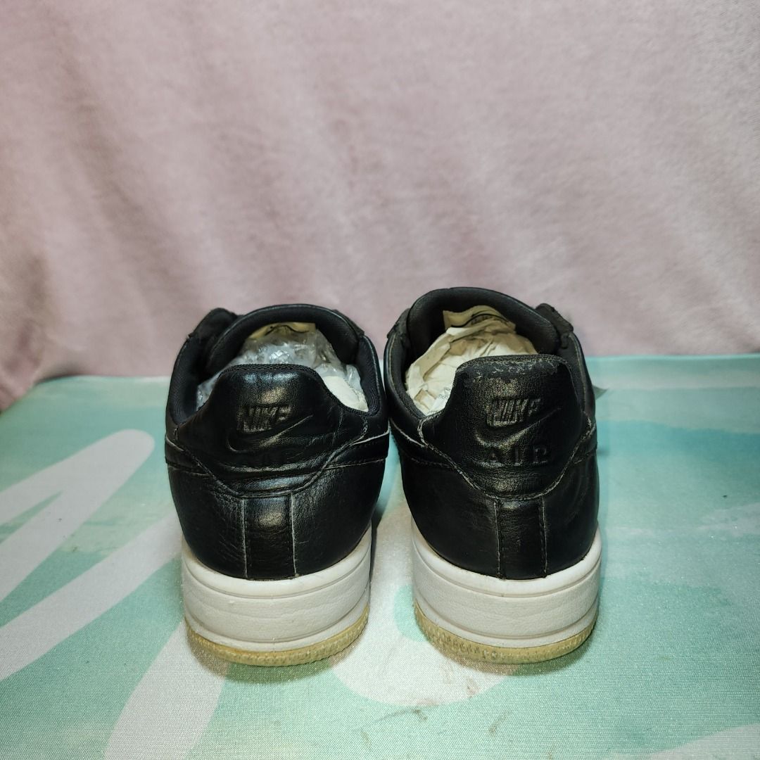 Nike Air Force 1 Low Black White Size 40.5 Insole 25.5 cm