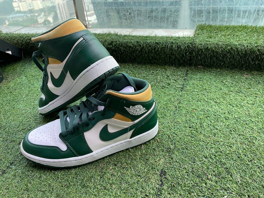 Nike Air Jordan 1 Mid Sonics 2021 Men s Fashion Footwear