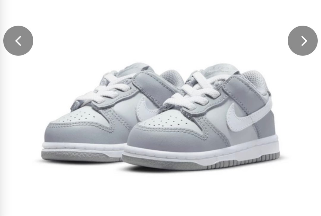 Nike Dunk Low Infants/Toddlers, Babies & Kids, Babies & Kids Fashion on