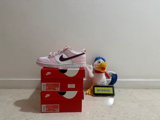 nike dunk low pink foam gs