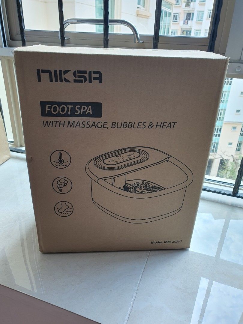 Niksa foot spa, Beauty & Personal Care, Foot Care on Carousell