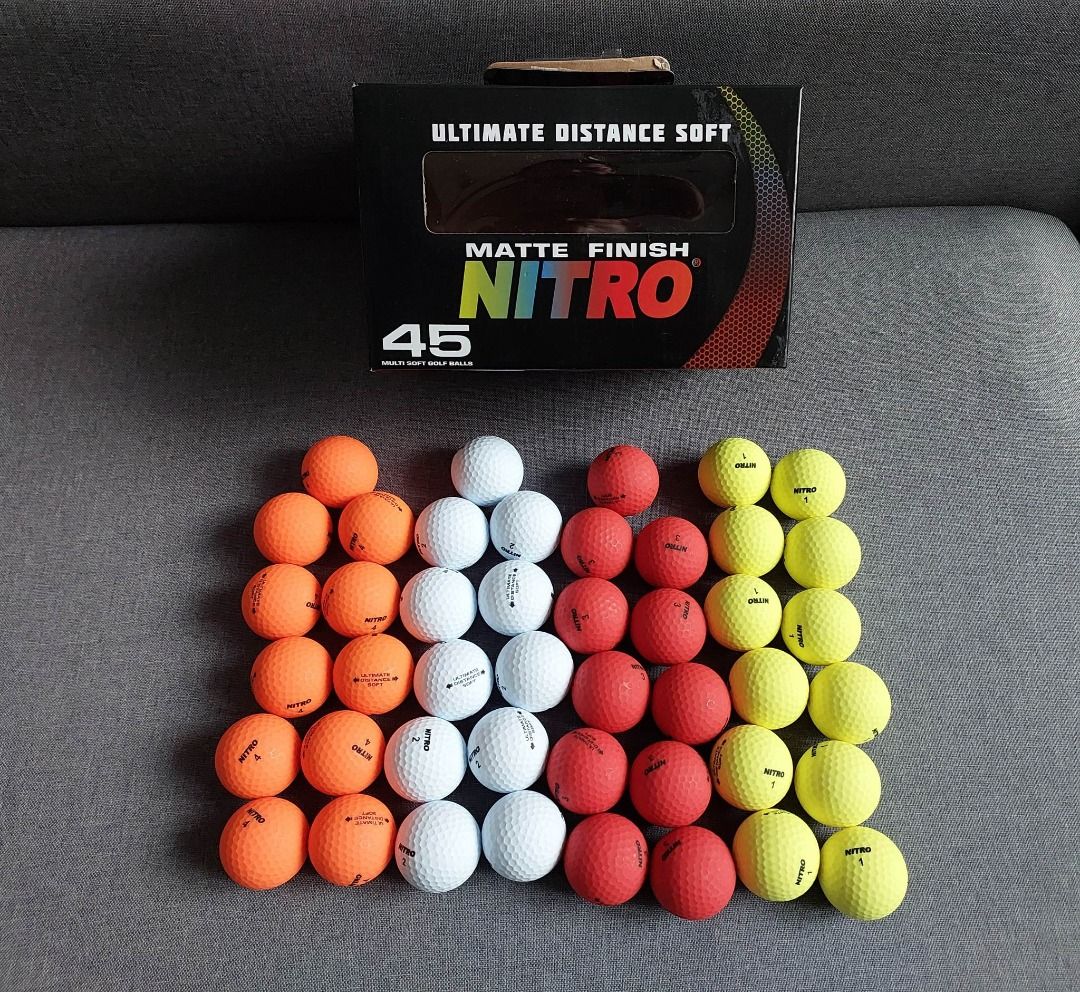 Nitro Golf Ball Assorted Packs NewUSA on Carousell