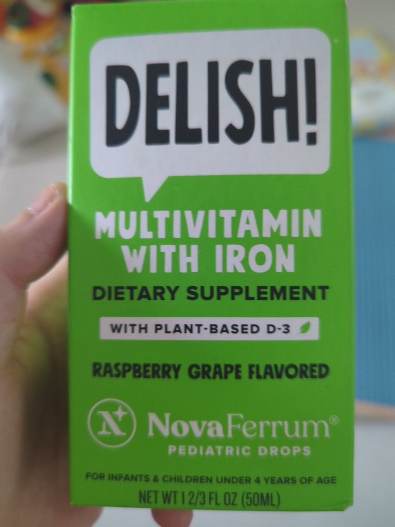 Novaferrum multivitamin with iron (suitable for vegans) infant and children multivitamin, Health