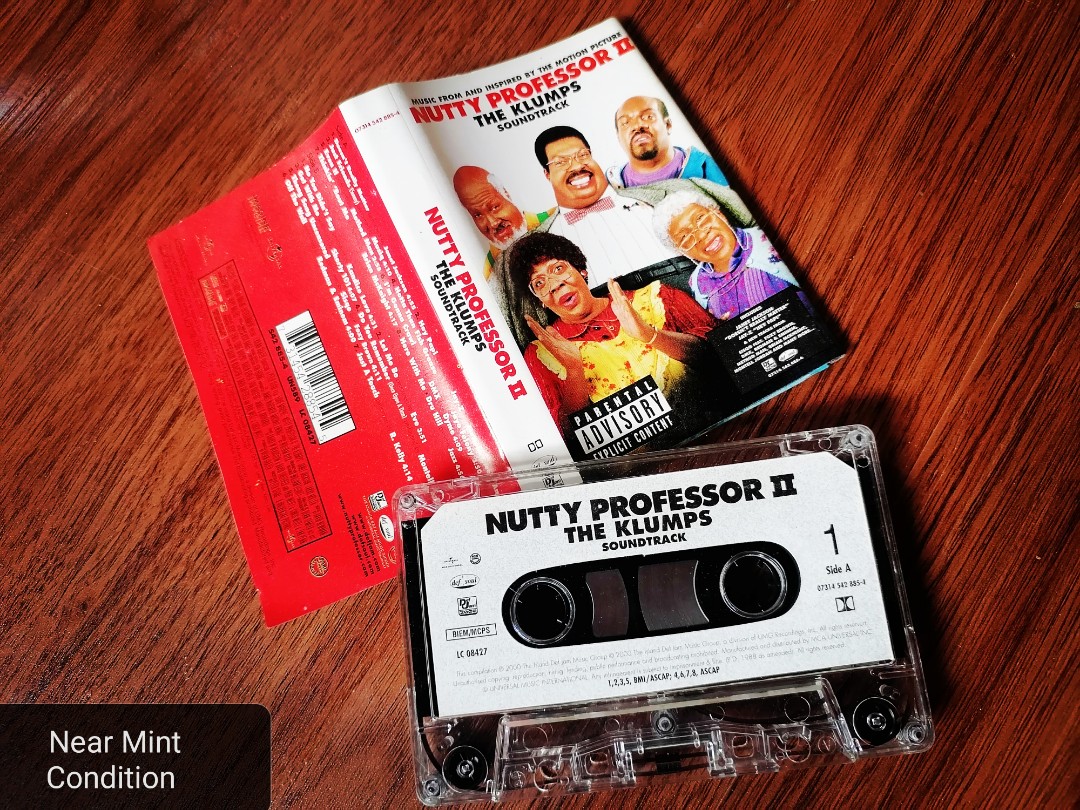 Nutty Professor II The Klumps Soundtrack OST Cassette Tape Original