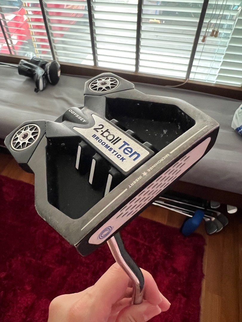 Odyssey broomstick golf putter, Sports Equipment, Sports & Games, Golf