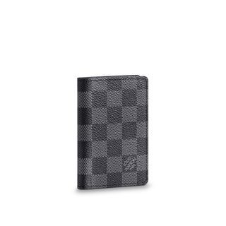 Louis Vuitton Pocket Organizer Monogram (3 Card Slot) Patchwork Brown/Blue  in Coated Canvas/Cowhide Leather - US