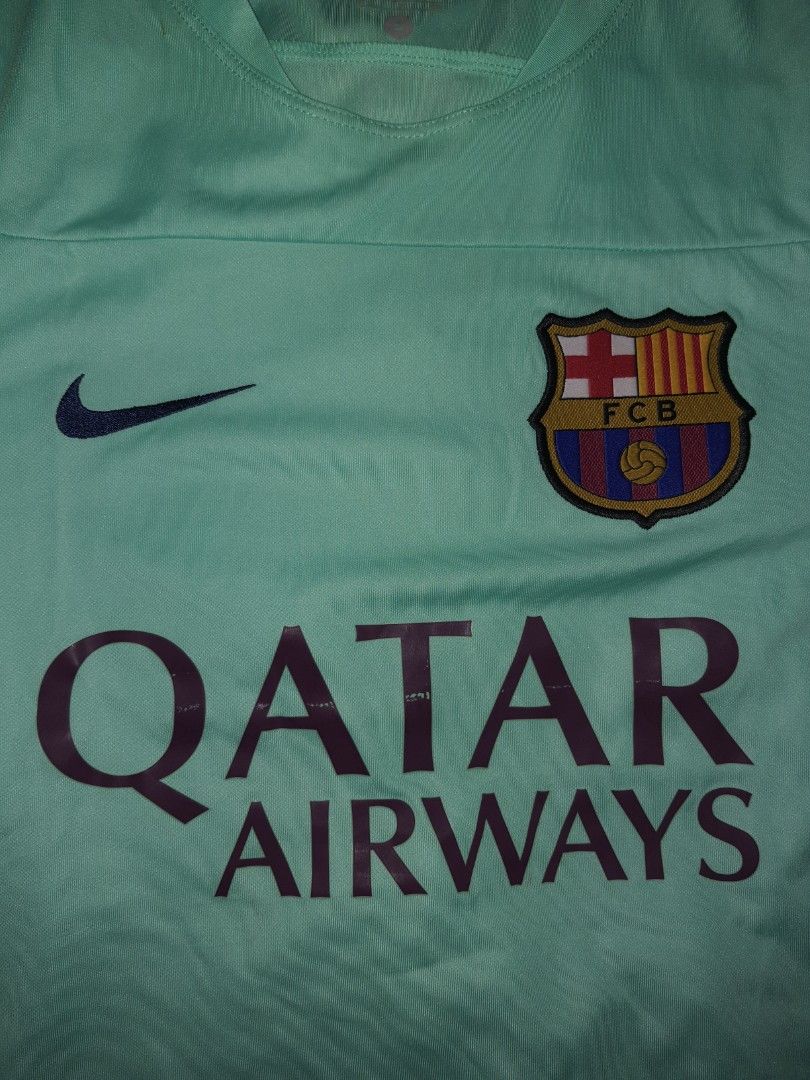 Original Nike FC BARCELONA JERSEY 2013 14, Men's Fashion, Activewear on