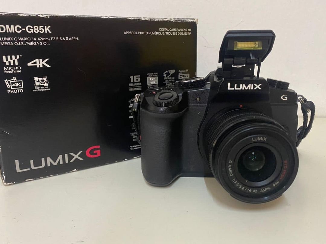 PANASONIC LUMIX DMCG85 MIRRORLESS CAMERA, Photography, Cameras on