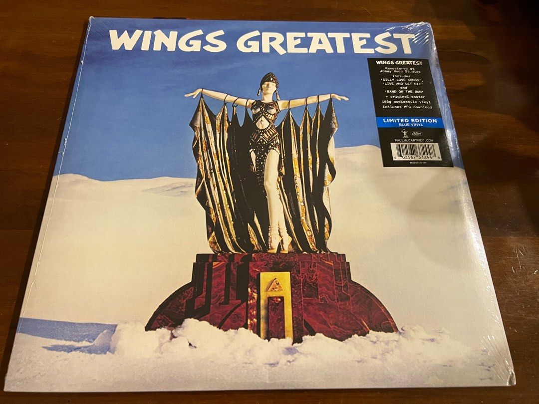 Paul McCartney & Wings Wings Greatest (Limited Edition Blue Vinyl