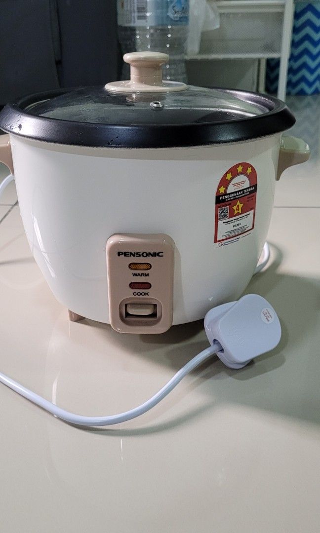 Pensonic 1.0L Rice Cooker Non Stick Teflon Inner Pot