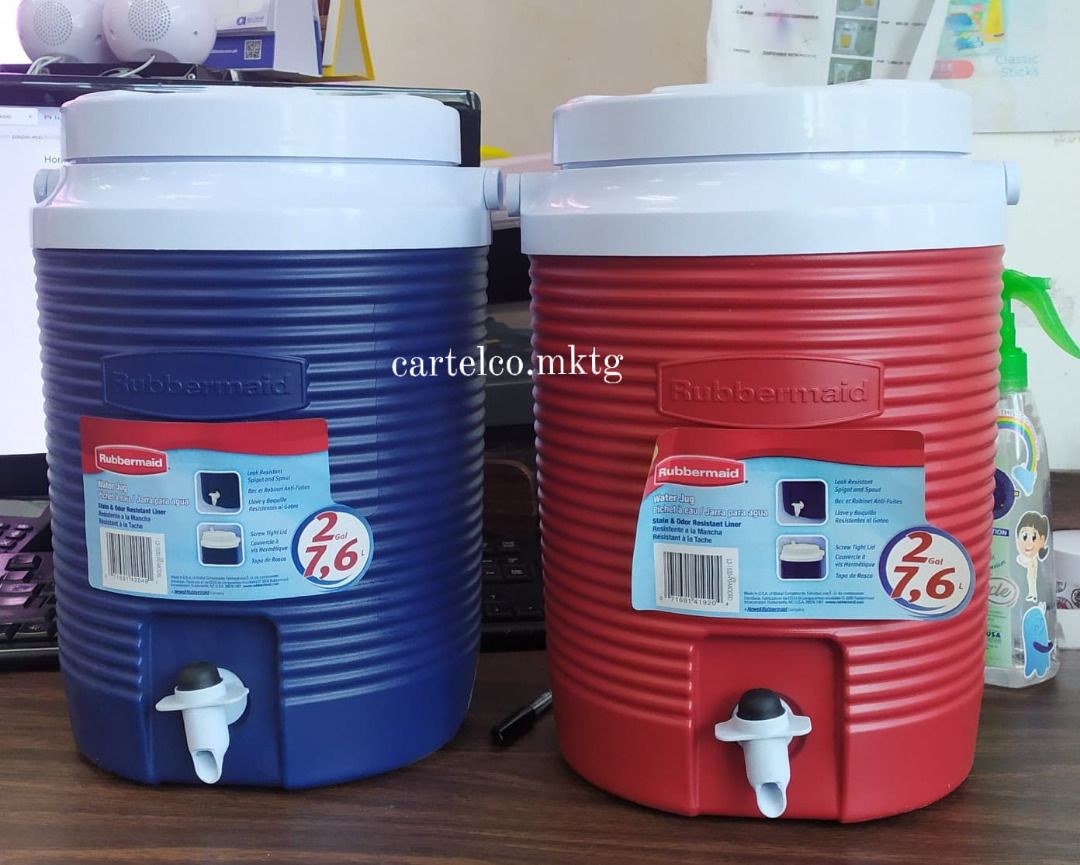 Permission to post admin. RUBBERMAID COOLER WATER JUG GALLON TYPE