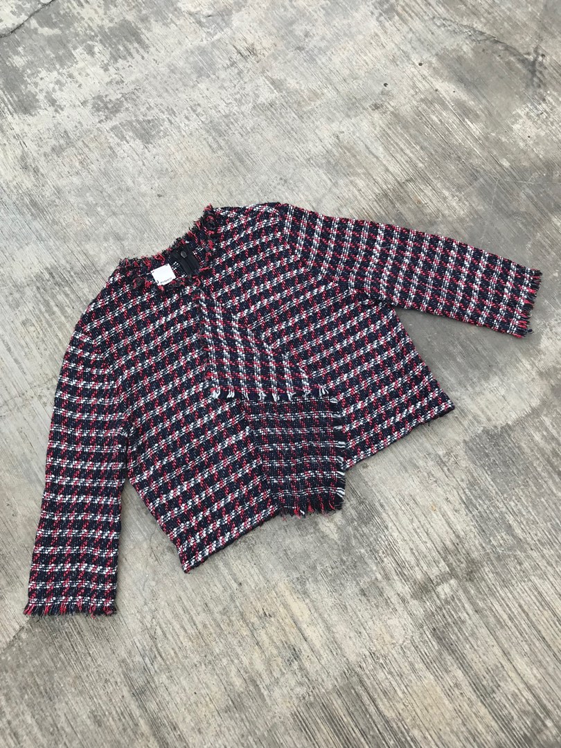 Pinko tweed jacket top