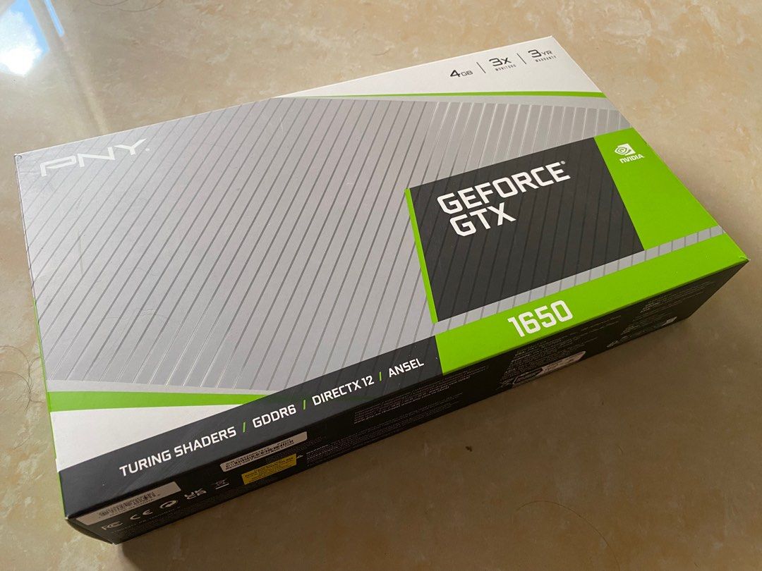 PNY GTX 1650 GDDR6 4GB Dual Fan Graphic Card Computers Tech