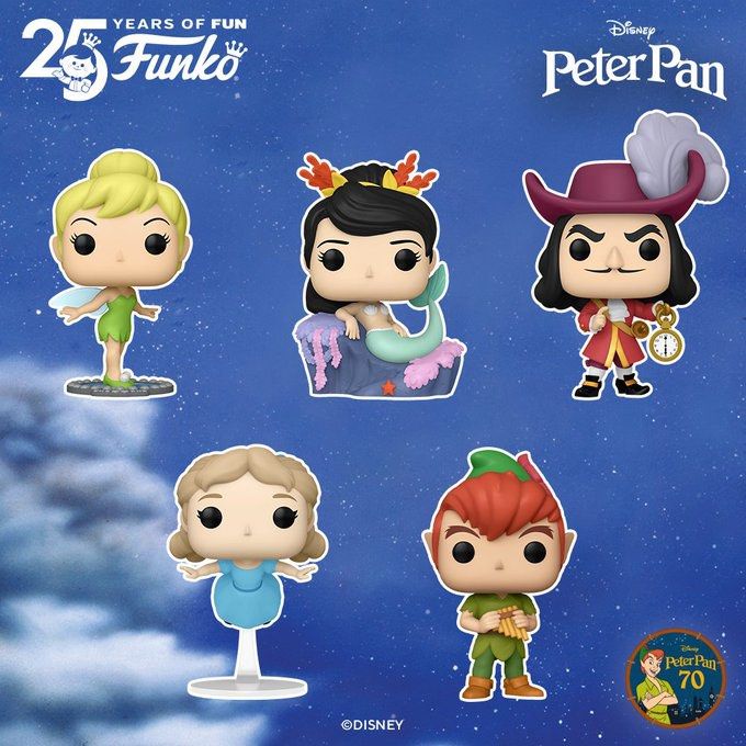 Figure Funko POP! Disney: Peter Pan 70th Anniversary - Hook #1348 