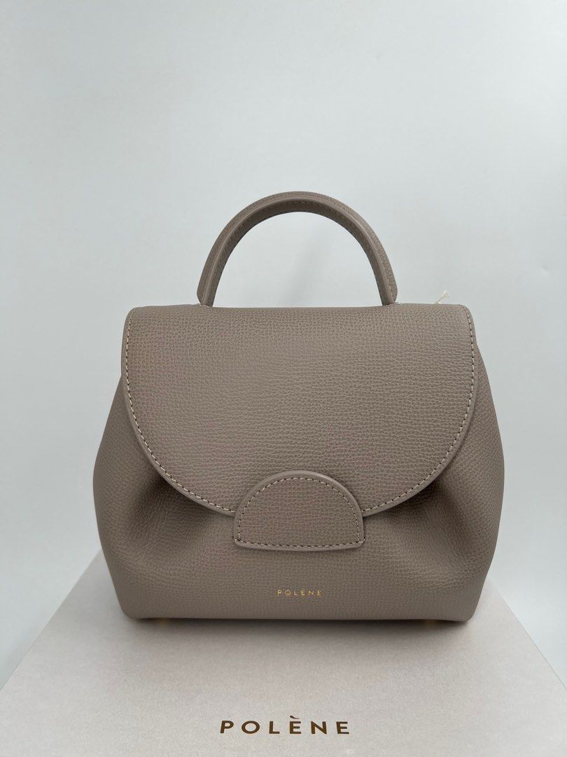 💯 AUTHENTIC POLENE NUMERO UN NANO IN NUDE & TAUPE, Luxury, Bags & Wallets  on Carousell